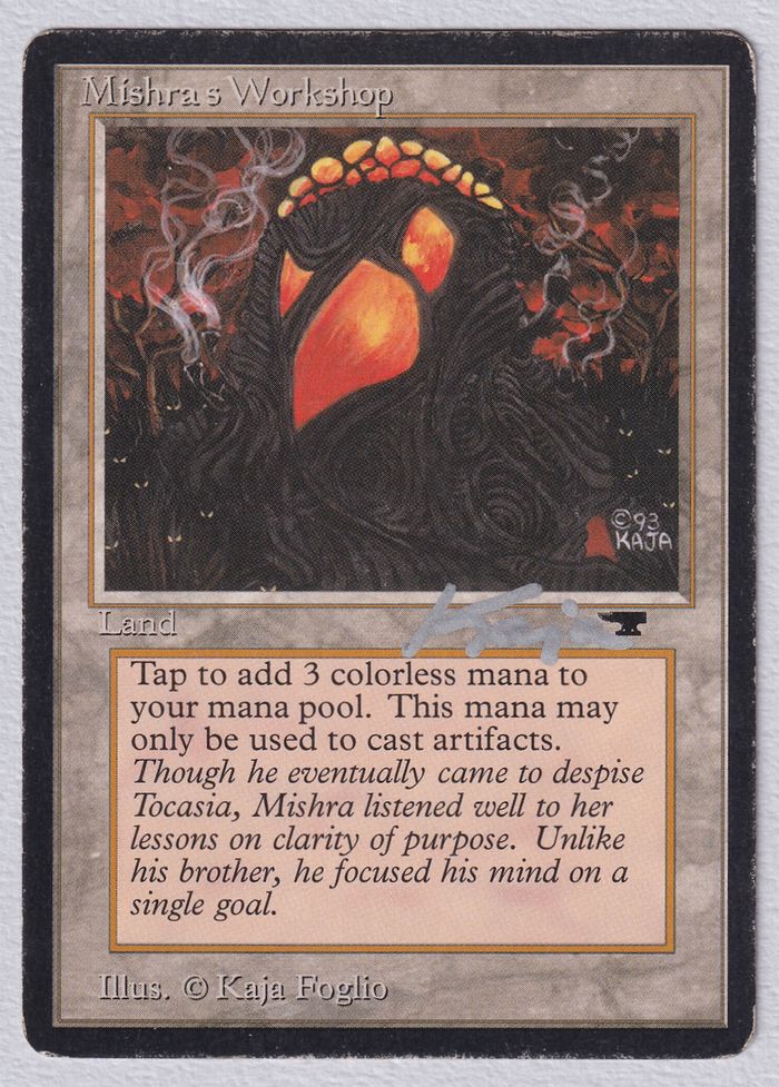 Mishra's Workshop》[ATQ] 土地R | 日本最大級 MTG通販サイト「晴れる屋」