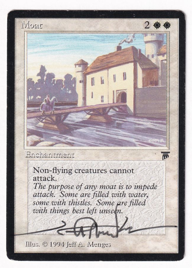 Moat》[LEG] 白R | 日本最大級 MTG通販サイト「晴れる屋」