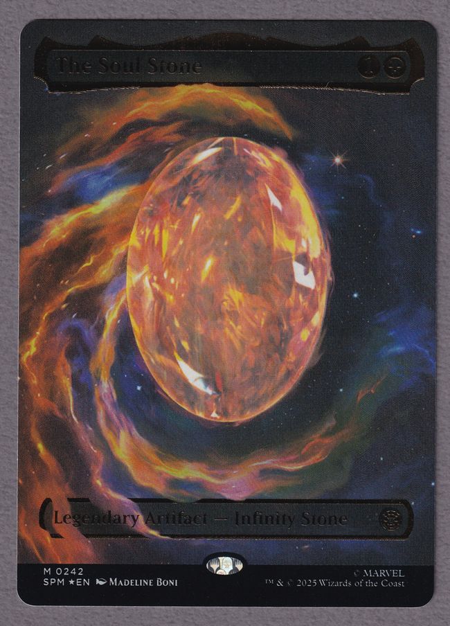 Cosmic Foil】(242)□Borderless□《The Soul Stone》[SPM-BF] | hareruya