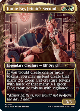 猫と犬の統率者デッキ「SECRET LAIR COMMANDER DECK: RAINING CATS AND