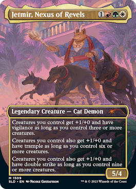 猫と犬の統率者デッキ「SECRET LAIR COMMANDER DECK: RAINING CATS AND