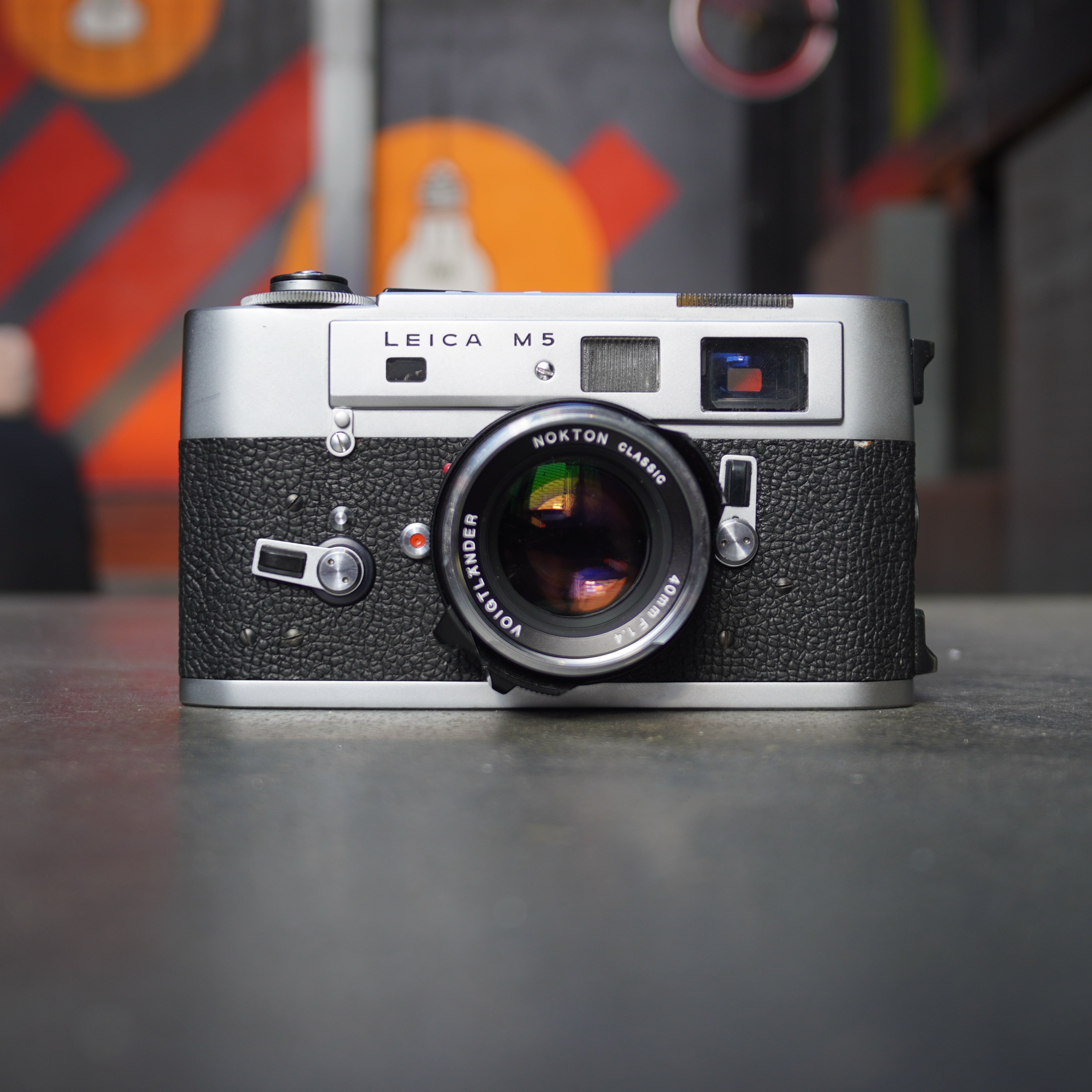Leica M5 Rangefinder Camera + Voigtlander Nokton Classic 40mm F1.4