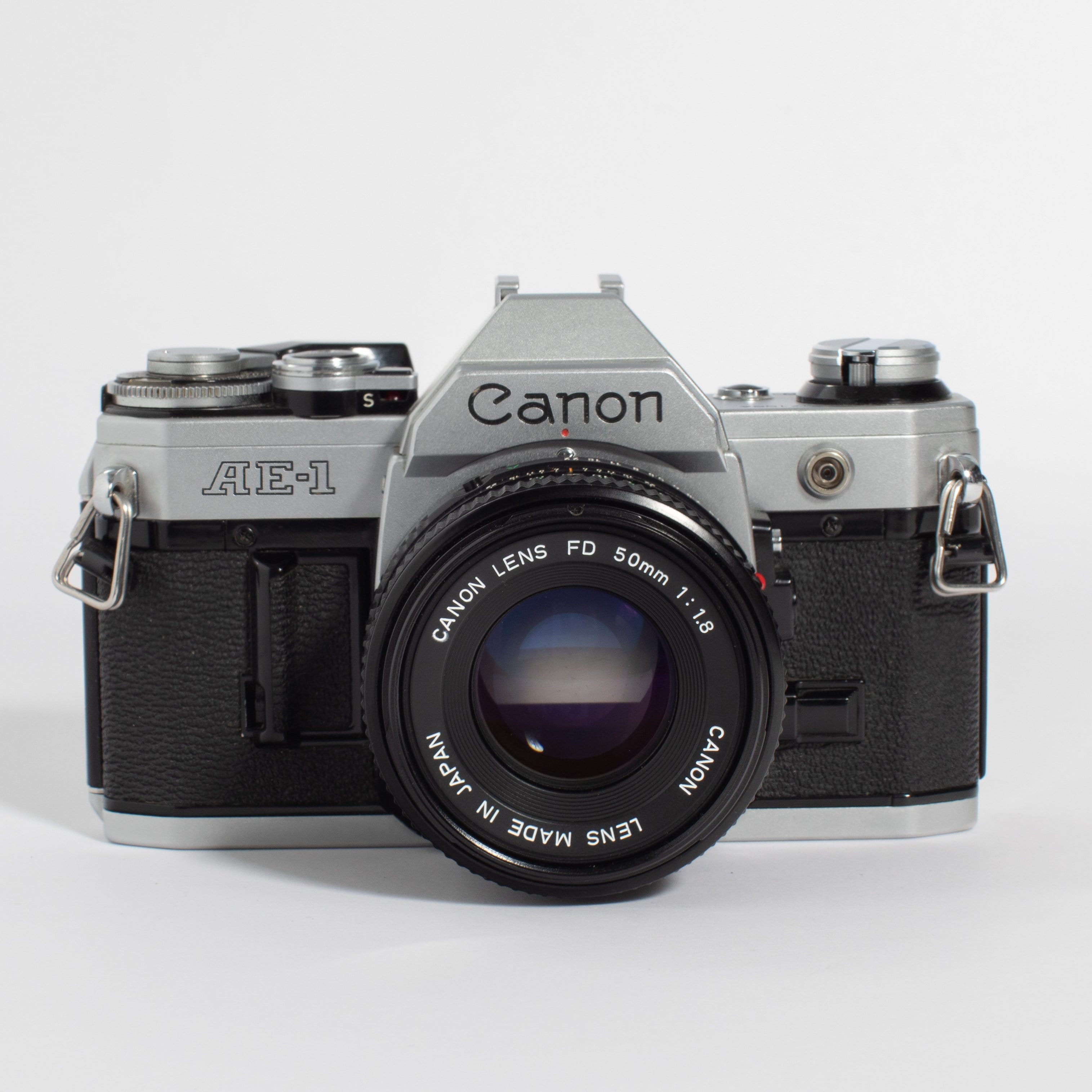 Canon AE-1 50mm FD f/1.8 & 35-200mm f/3.8-5.3 Lens – Film Supply Club