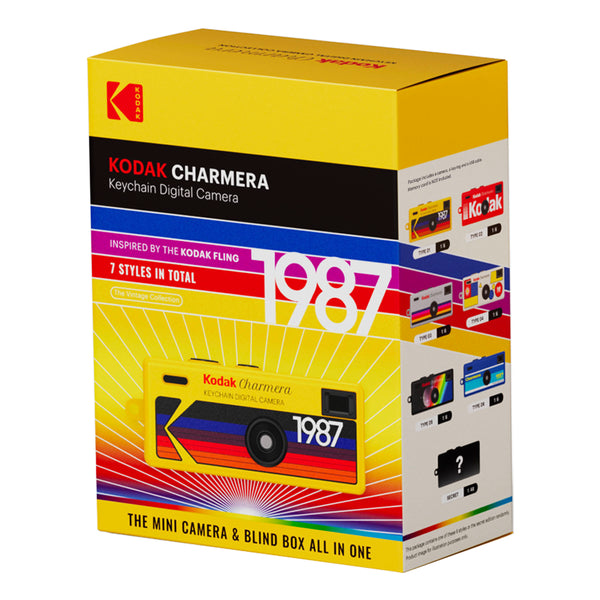 KODAK CHARMERA 1987 KEYCHAIN (Camera + Micro SD) – Film