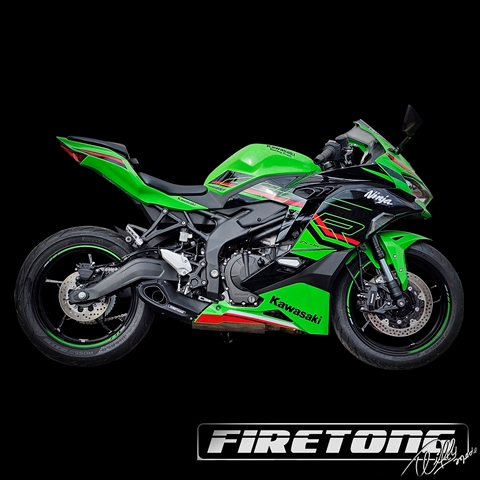 Firetong Willy Made Kawasaki ZX-4R 24-26 – Firetong Exhausts