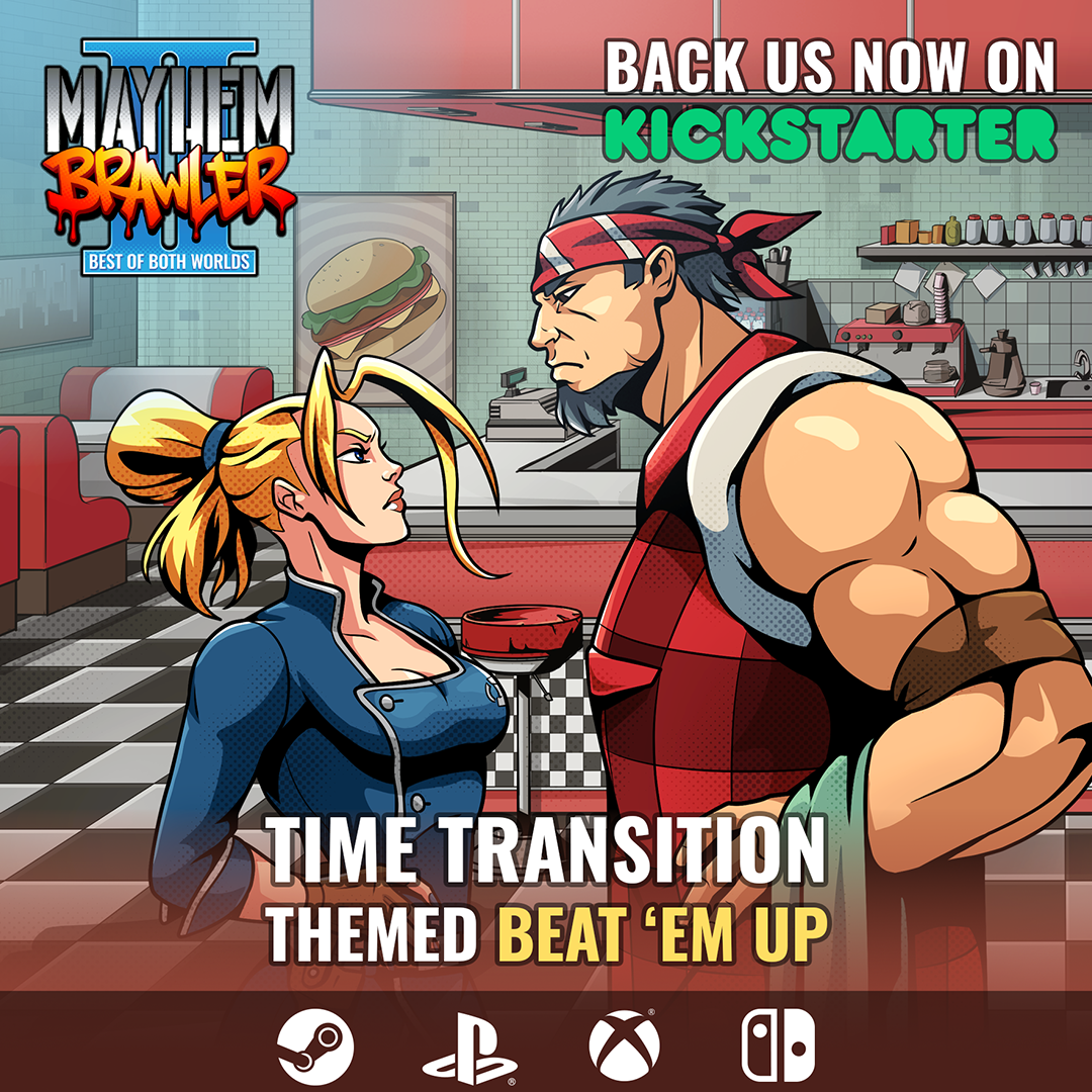 Modern Arcade Brawler With Time-Bending Action - First Backer