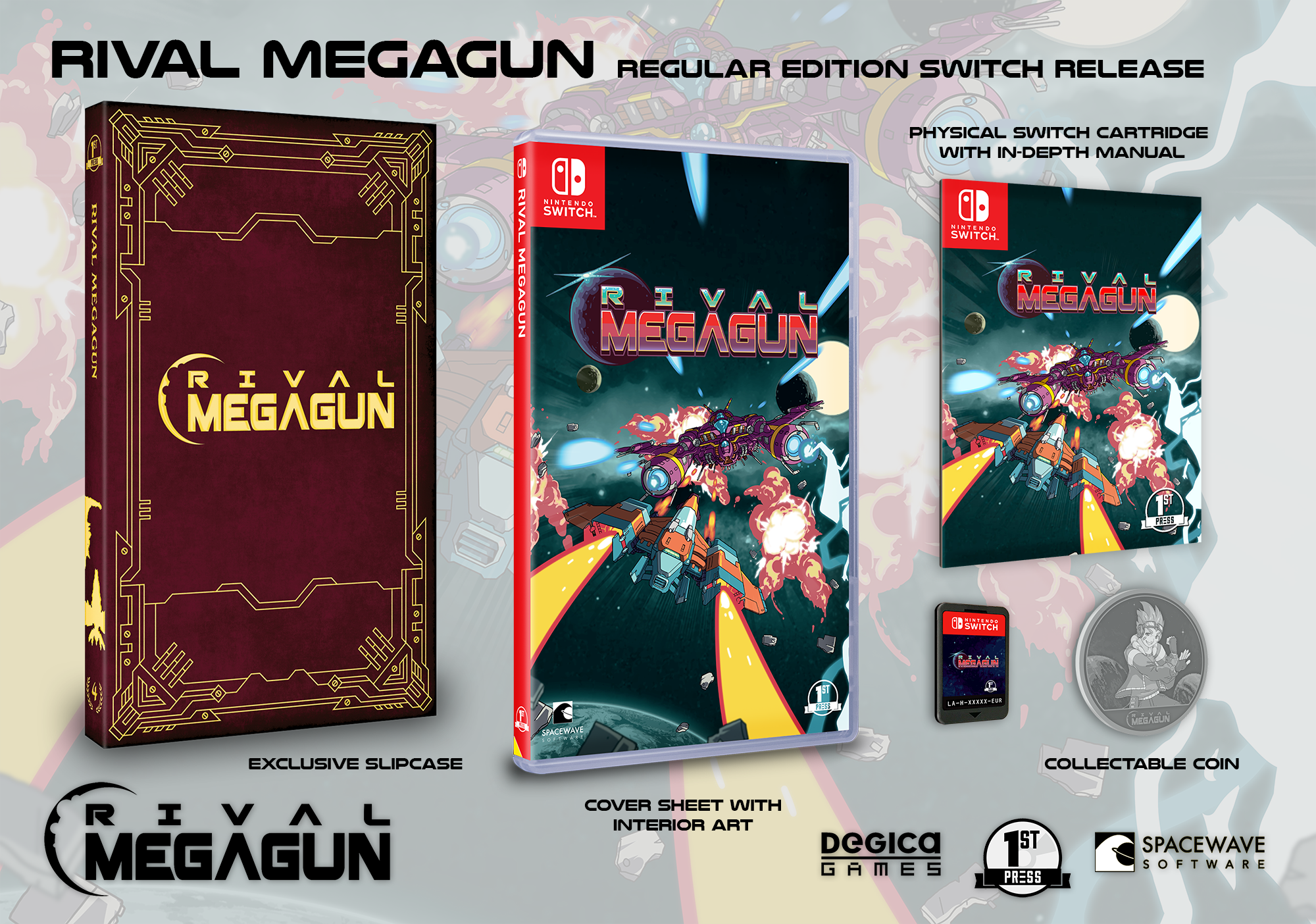 Rival Megagun Nintendo Switch Regular Edition – First Press Games