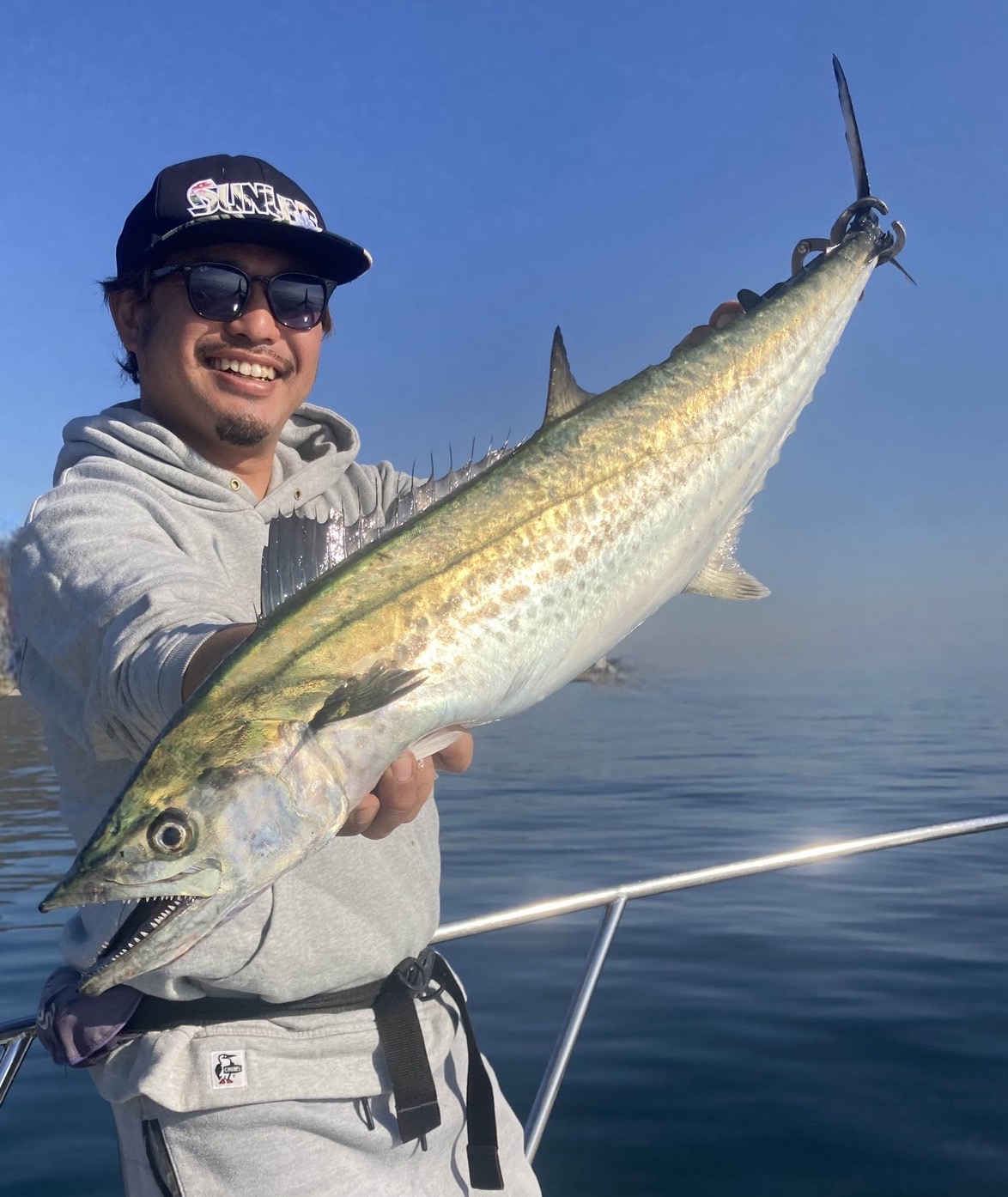 そらなさゆりが丁寧に教えます！初心者のための太刀魚テンヤ釣りin