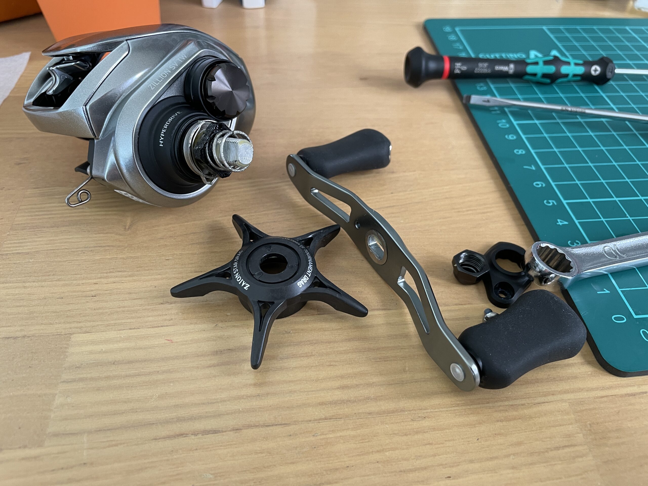 21ジリオンSV TWのフルベアリング化 | 海に出た日