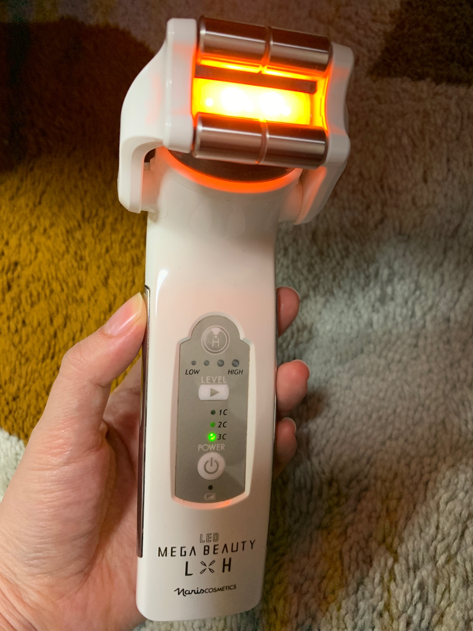 ナリス美顔器 メガビューティー L×H メガビューティL×H ナリス化粧品 角質