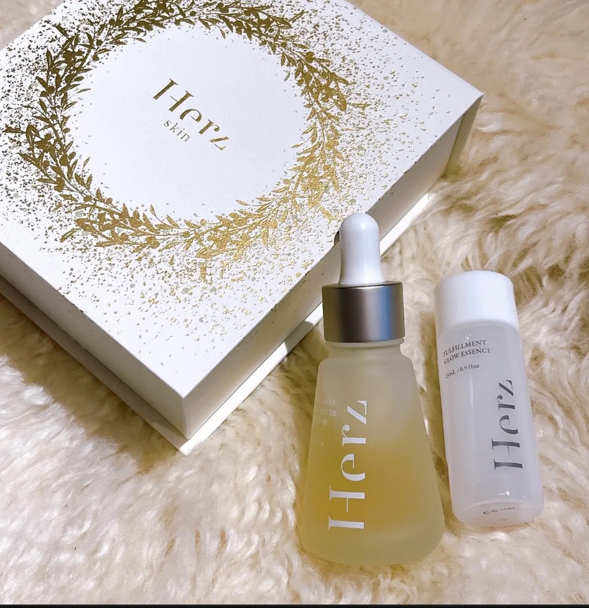 ヘルツスキン 美容液 クリーム 化粧水 グロウエッセンス インテンス90