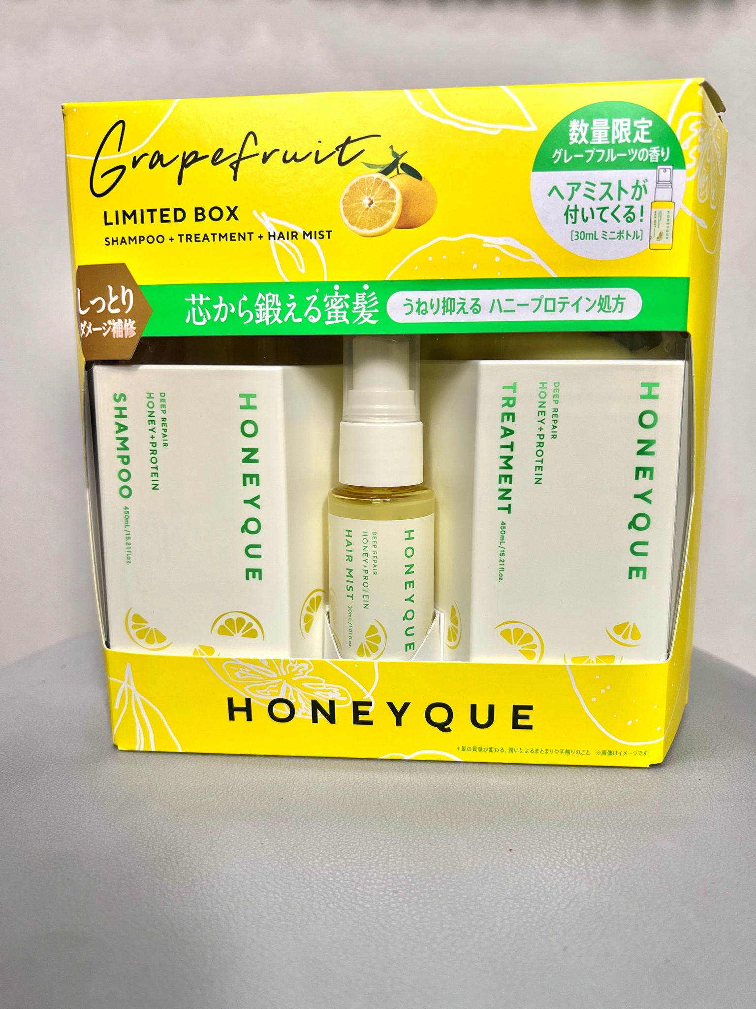 ボトルワークス / ハニーク ディープリペア ミニヘアミスト付き 限定