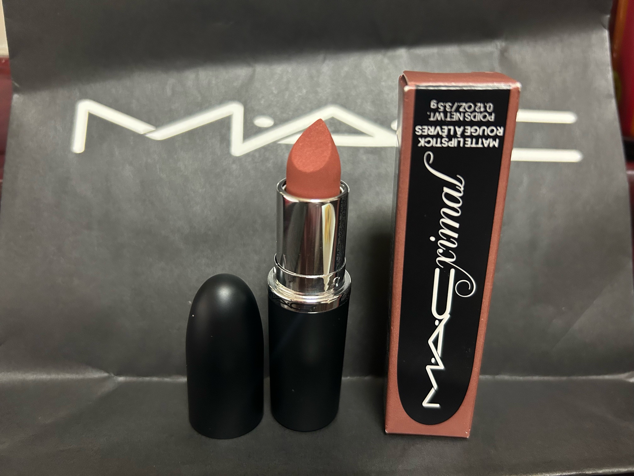 M・A・C / マキシマル シルキー マット リップスティック ウォーム