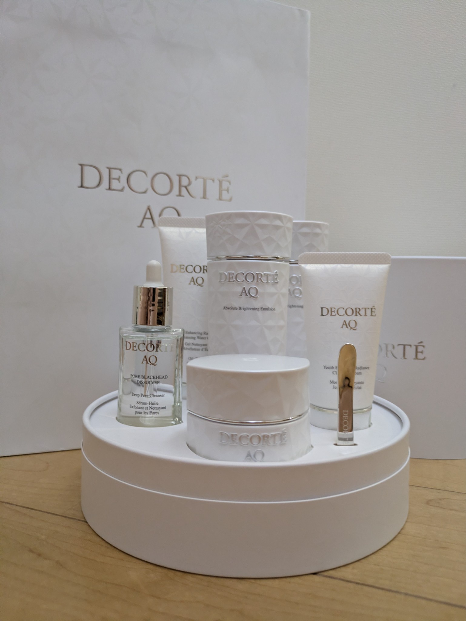 コスメデコルテ / AQ ブライト ラディアンス コフレ IIの口コミ写真