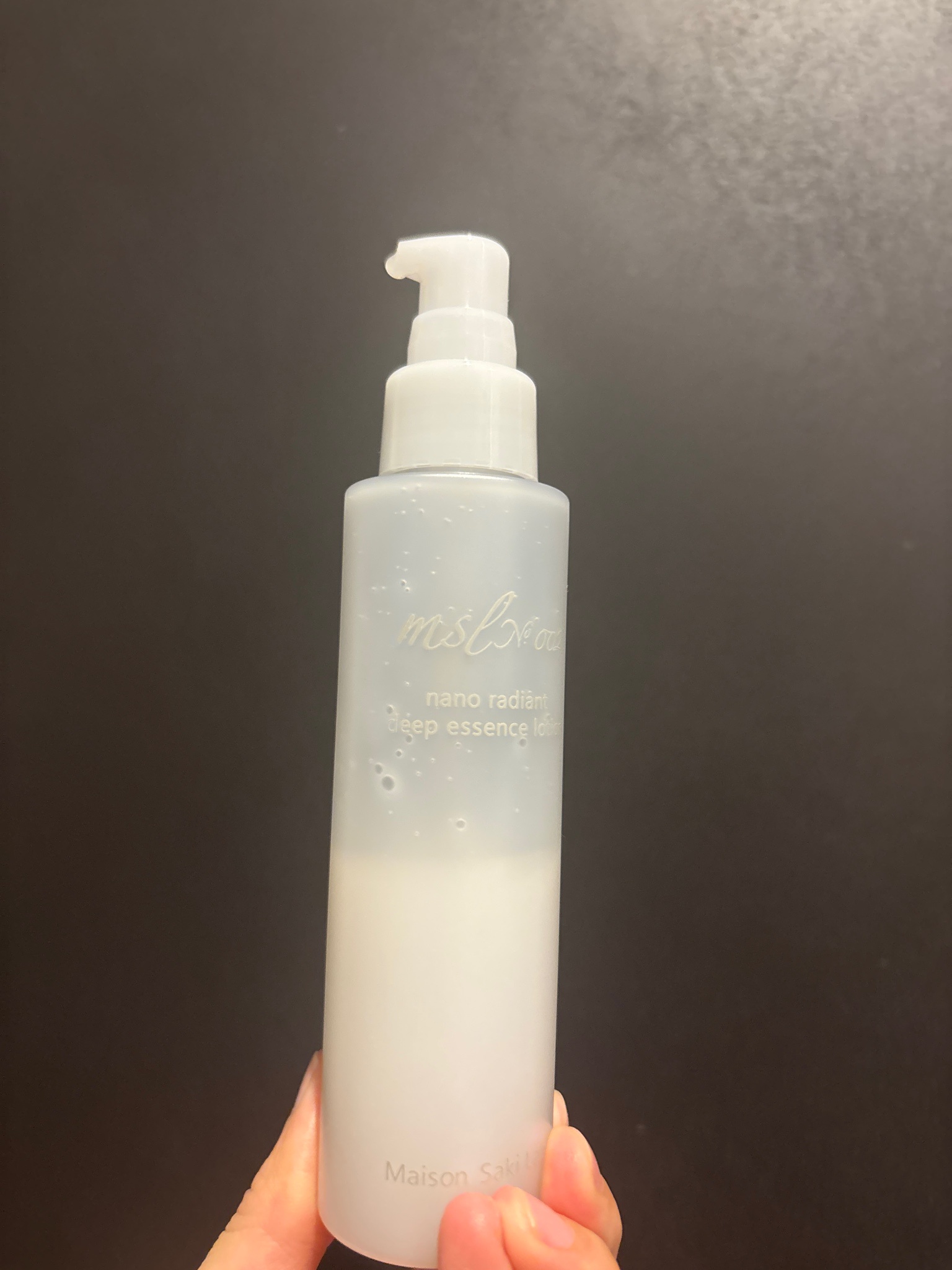 msl / msl No.002 ナノラディアントディープエッセンスローションの