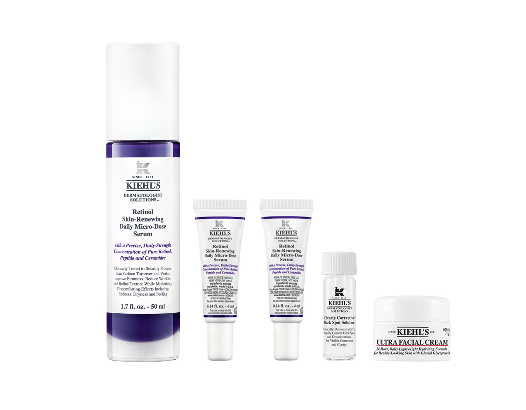 SPECIAL WEEK／クリーム UFCやレチノール(*1)美容液など限定キット3種