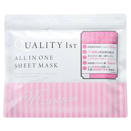 クオリティファースト / オールインワンシートマスク モイストの公式