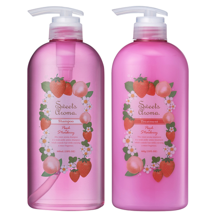 スイーツアロマ / アロマシャンプー／トリートメント ピーチ