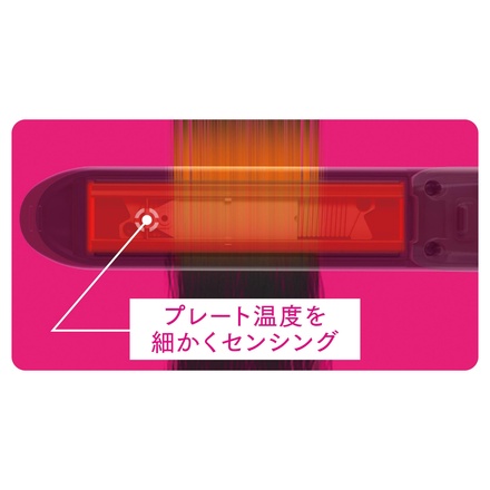 Panasonic / ストレートアイロン ナノケア EH-HS0J -K・黒の公式商品