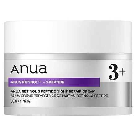 Anua / レチノール 3ペプチド ナイトリペア クリーム 50gの公式商品