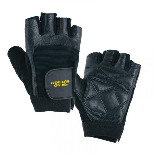 GOLD'S GYM (ゴールドジム) G3403 EX レザーグローブ【ブラックMサイズ