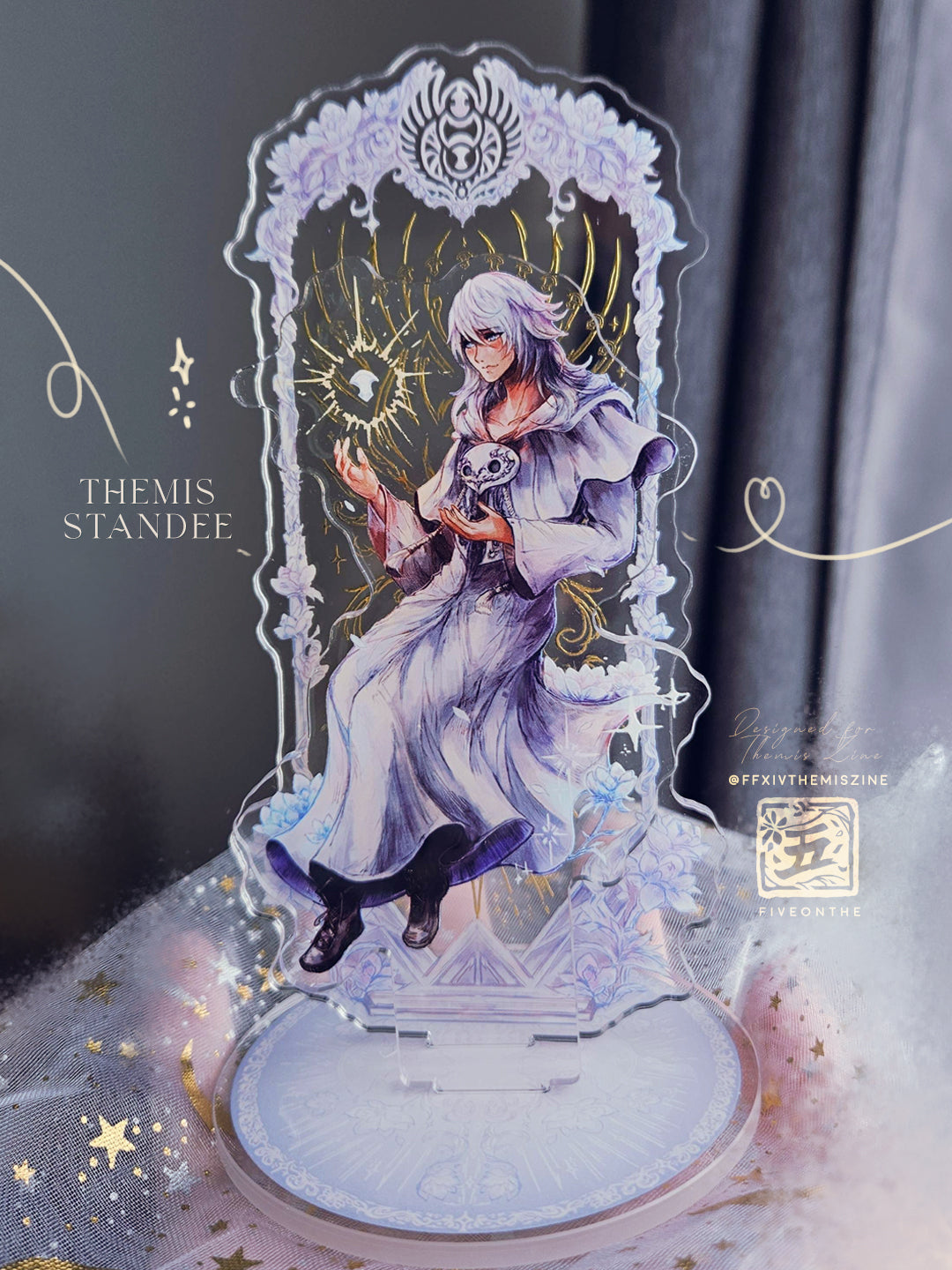 Clive Rosfield ✦ FFXVI Framed Enamel Pin – Fiveonthe