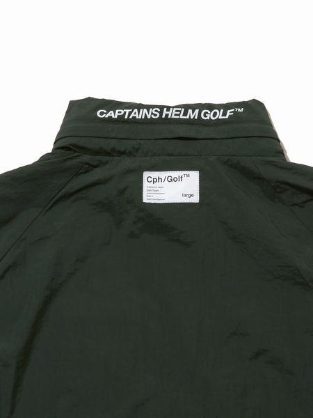 Captains Helm Golf / NAGG HOOD IN NYLON JACKET -Green-