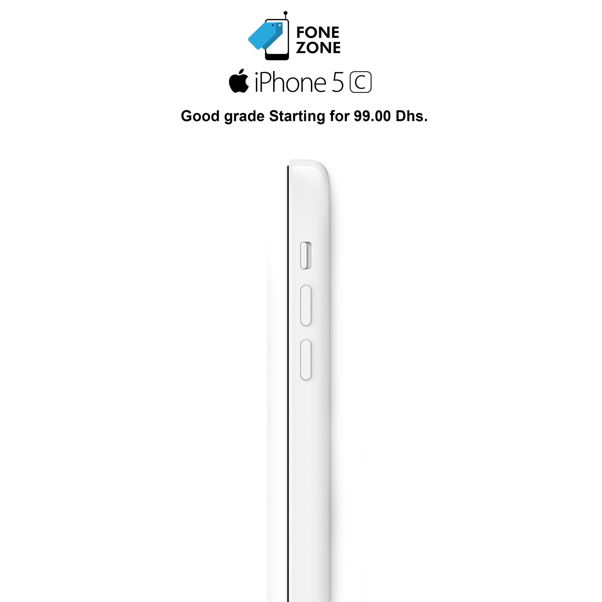 Apple iPhone 5c 32GB White B Grade | 1-2-4mp,1000-1999-mah,199-399