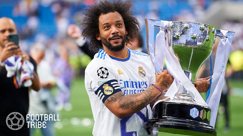 レアル退団決定のマルセロに3カ国からオファー？新天地候補最有力は