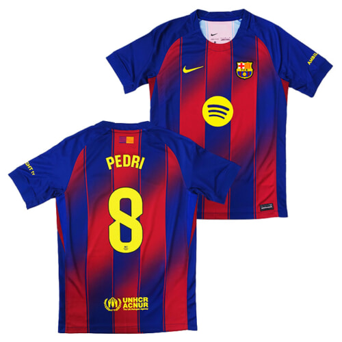 FCバルセロナ 25-26 ホーム 半袖 ユニフォーム ジュニア No.10 ラミン