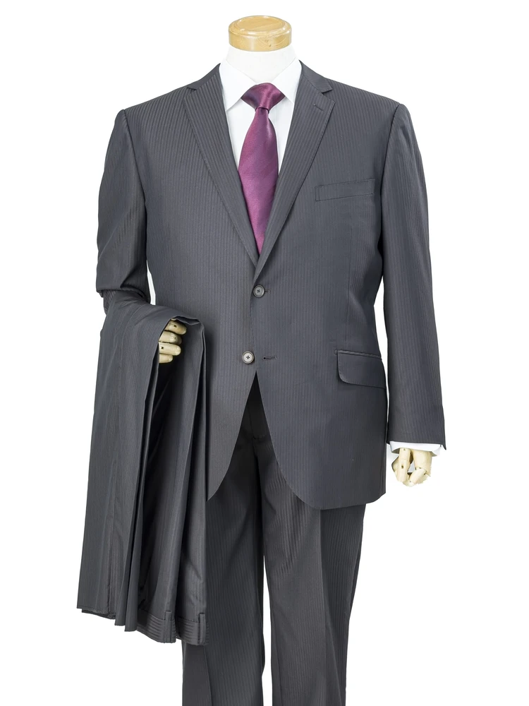 Franco Rosati】超軽量洗えるストレッチツーパンツスーツ ネイビー