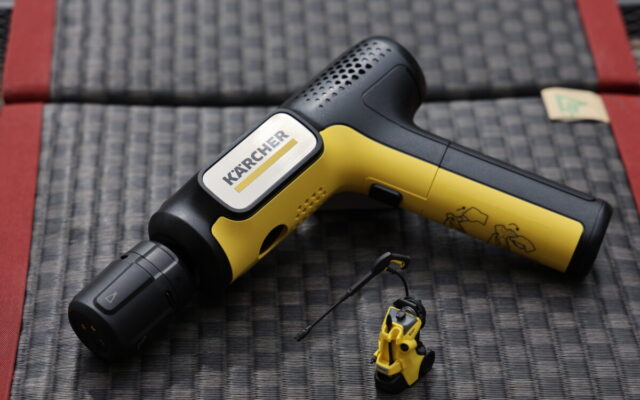 ウワサの“手乗りケルヒャー”「OC Handy Compact(ハンディエア)」を