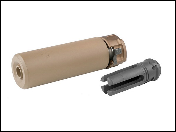 Airsoft Artisan ： SFタイプ SOCOM556-MINIサプレッサー/4-Prong