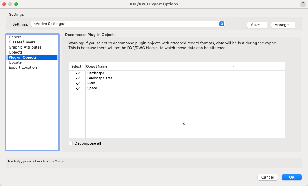 2025 vwx export to dwg - are there step by step instructions on