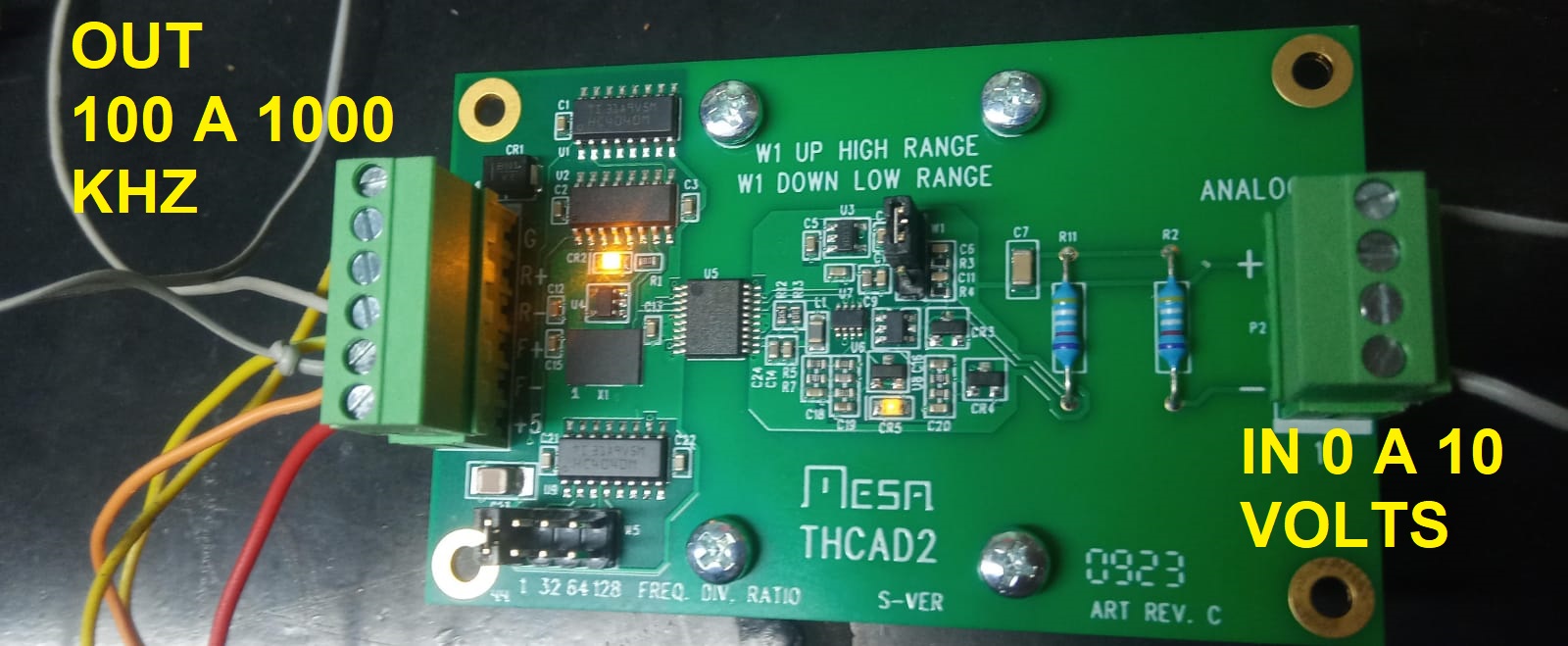 How to configure THCAD2 encoder on Z axis on 7i96s board? - LinuxCNC
