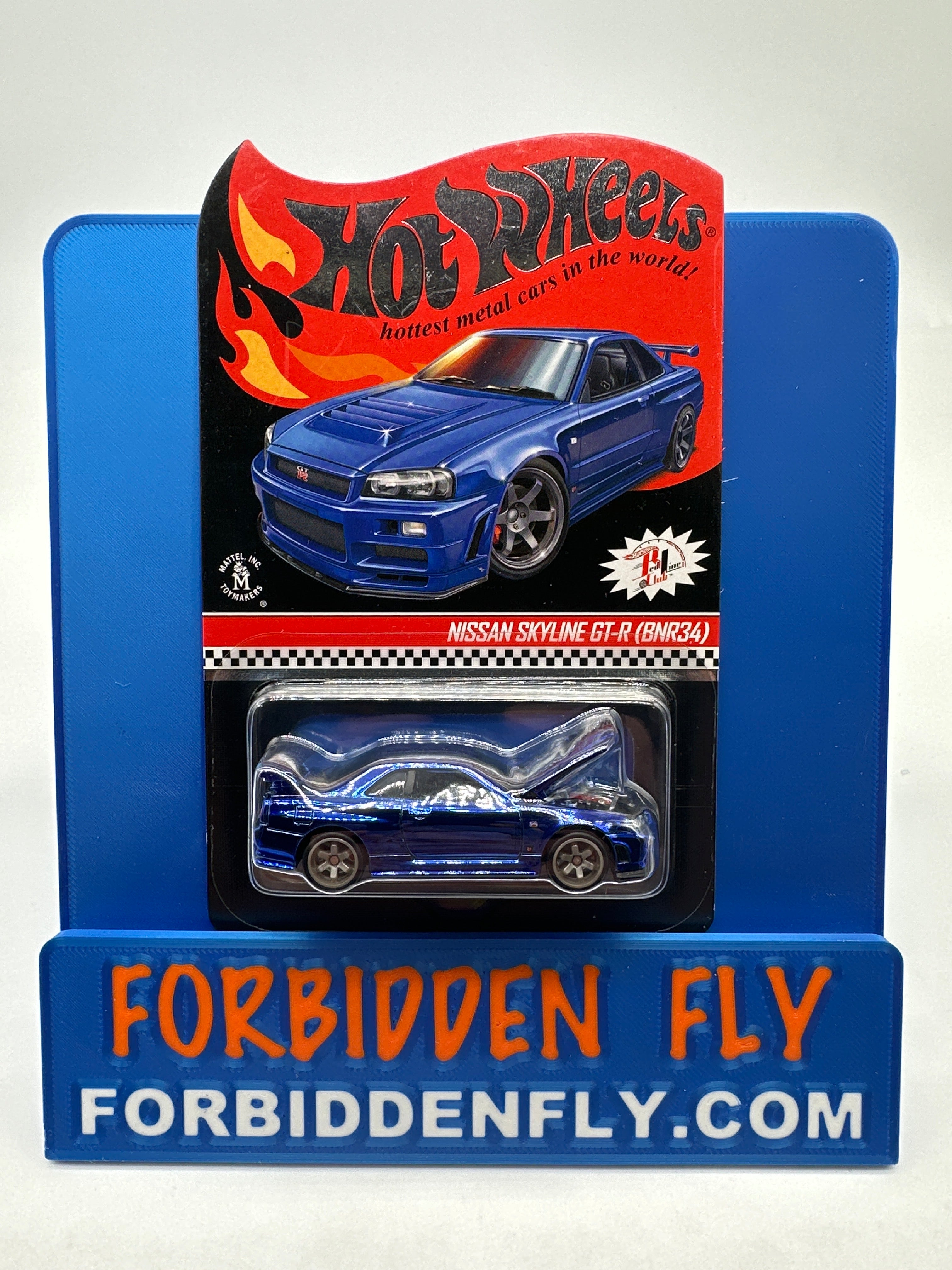 Hot Wheels RLC Red Line Club Release - Blue Nissan Skyline GT-R