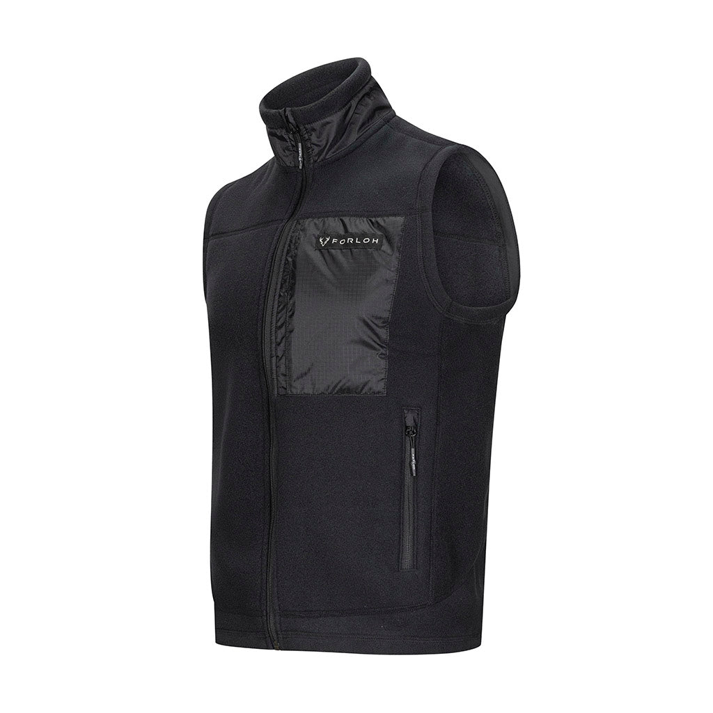 トップス ennoy PROFESSIONAL FLEECE VEST BLACK The Ennoy