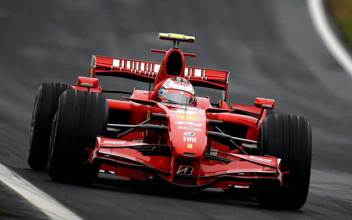 スクーデリア・フェラーリF2007を駆るキミ・ライコネン、2007年10月21