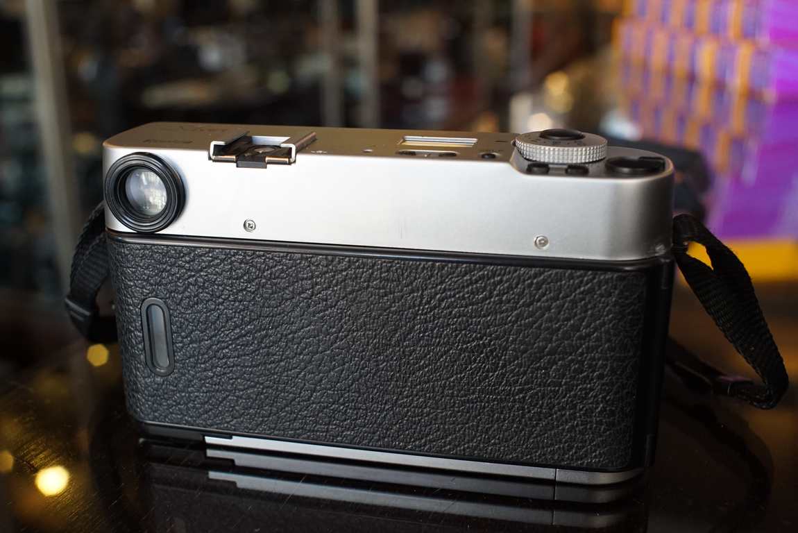 Konica Hexar AF silver + HX-14 flash, boxed - Fotohandel