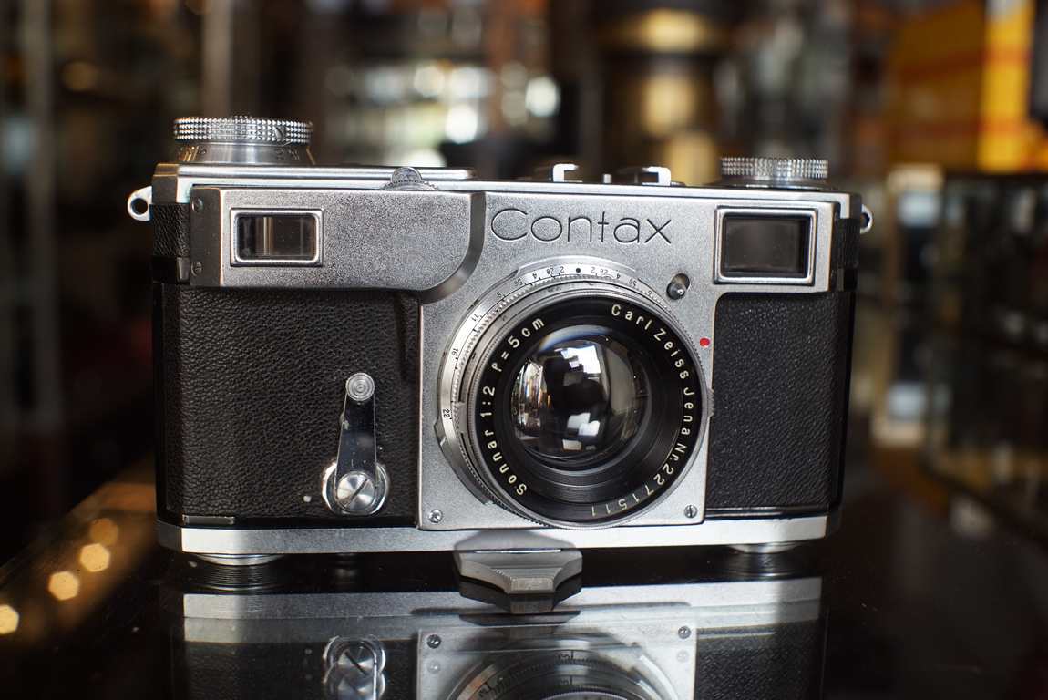 Contax II + Sonnar 50mm 1:2 - Fotohandel Delfshaven / MK Optics