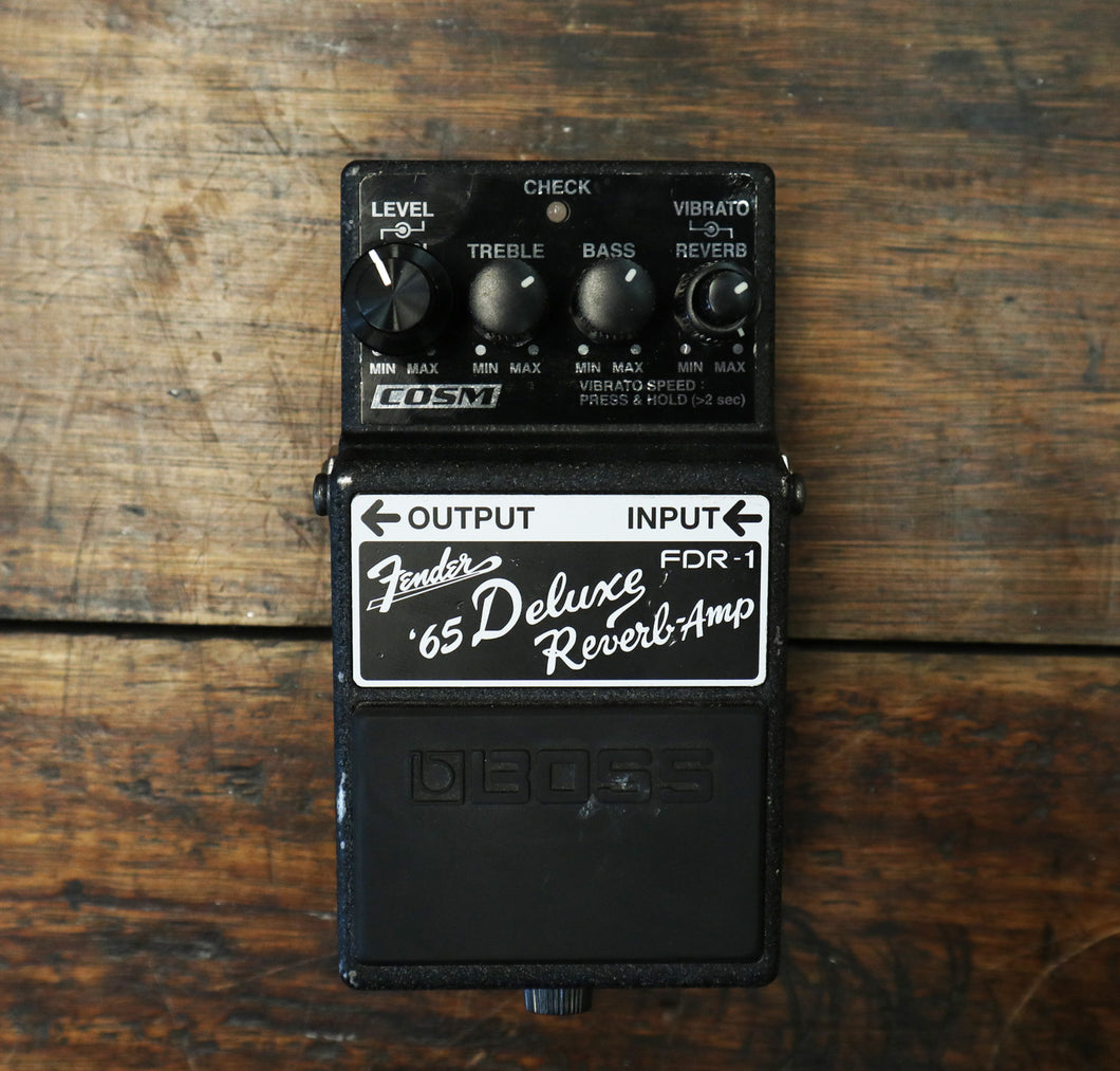 BOSS FDR-1 Fender '65 Deluxe Reverb-Amp – Found Sound