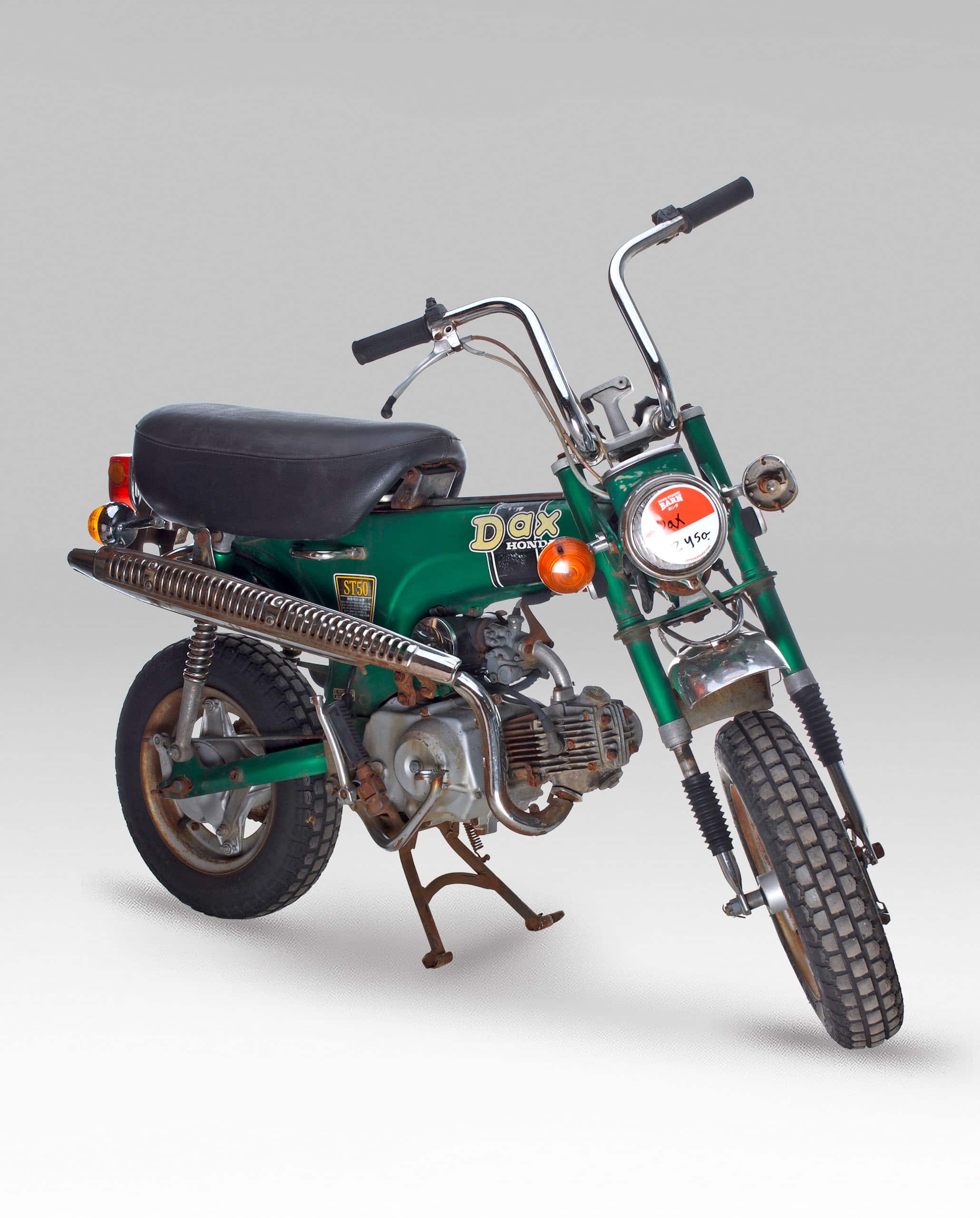Honda Dax ST50 6V green - 22734 km · Fourstrokebarn Honda & Parts