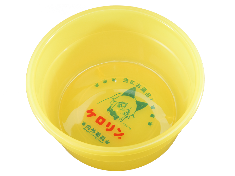 けものフレンズ」×「ケロリン」コラボ桶(けもフレ桶)ギンギツネ