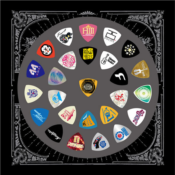 BROS.25th Anniversary『F's GUITAR PICK SET』アートワーク解説