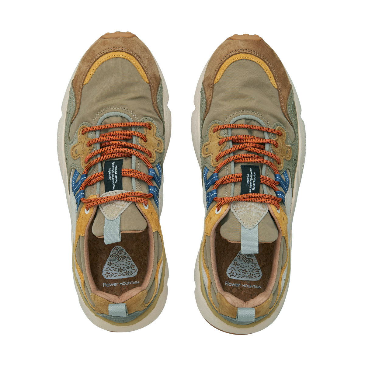 YAMANO3 FM63823 Brown/Smoke green – Flower MOUNTAIN