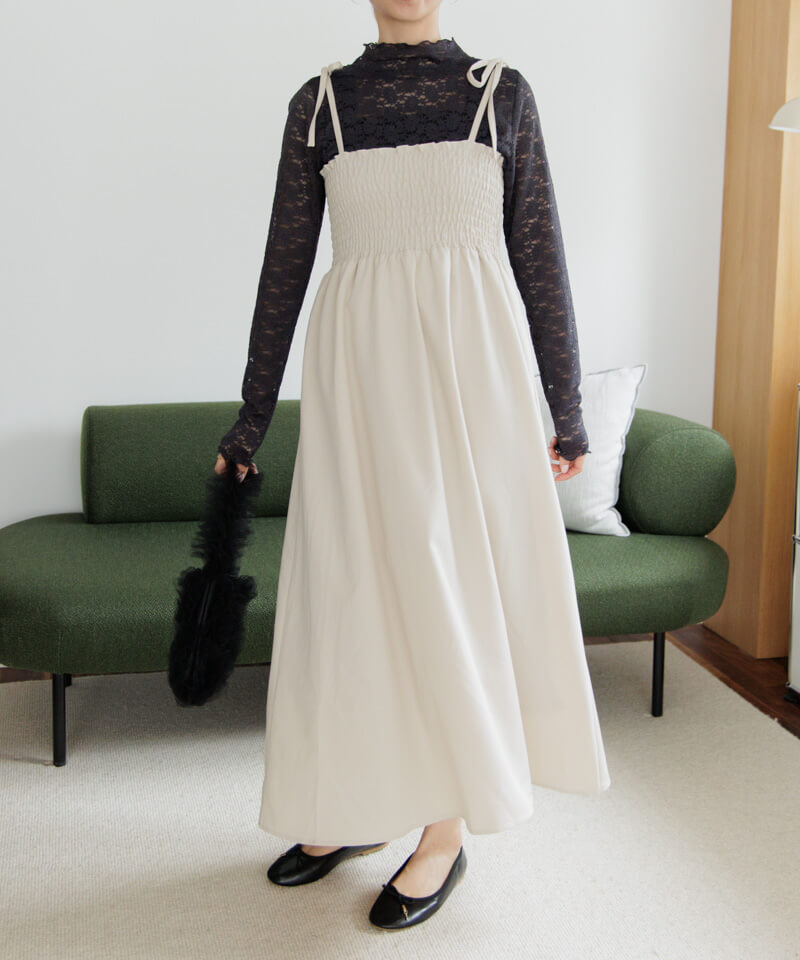 natural cami onepiece3～ﾅﾁｭﾗﾙｷｬﾐﾜﾝﾋﾟｰｽ3 | flower／フラワー公式通販