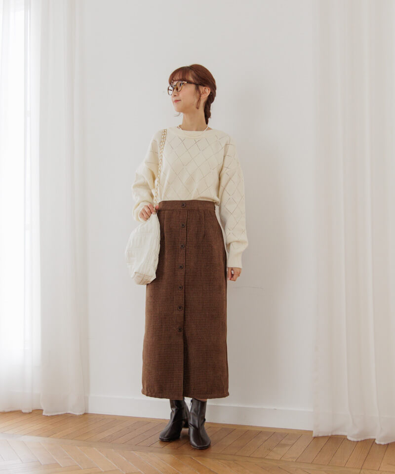 60%OFF】fluff check skirt2～ﾌﾗｯﾌﾁｪｯｸｽｶｰﾄ2 | flower／フラワー公式通販