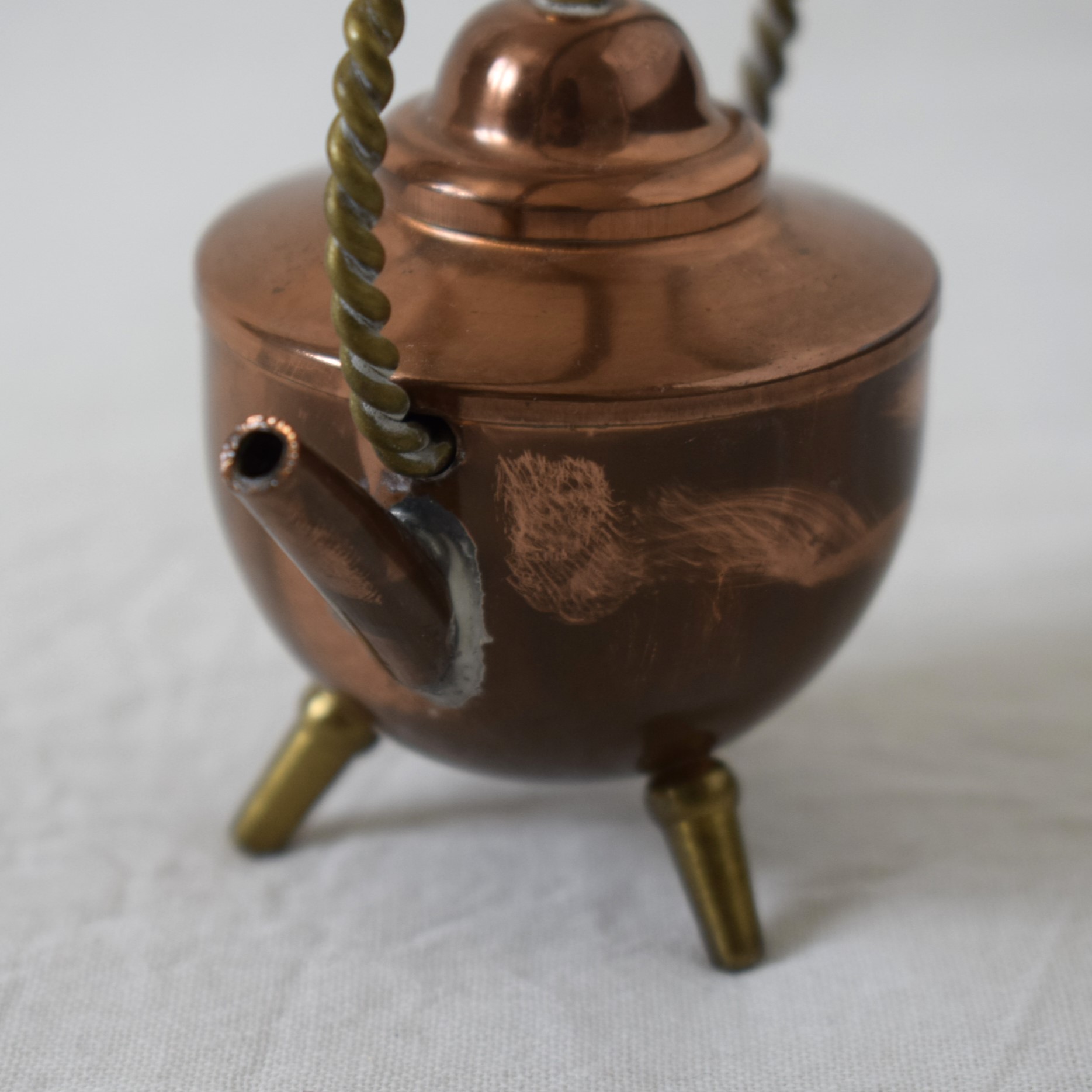 銅製のヤカン・コッパ―ケトル② / ミニチュア・スウェーデン | florantik