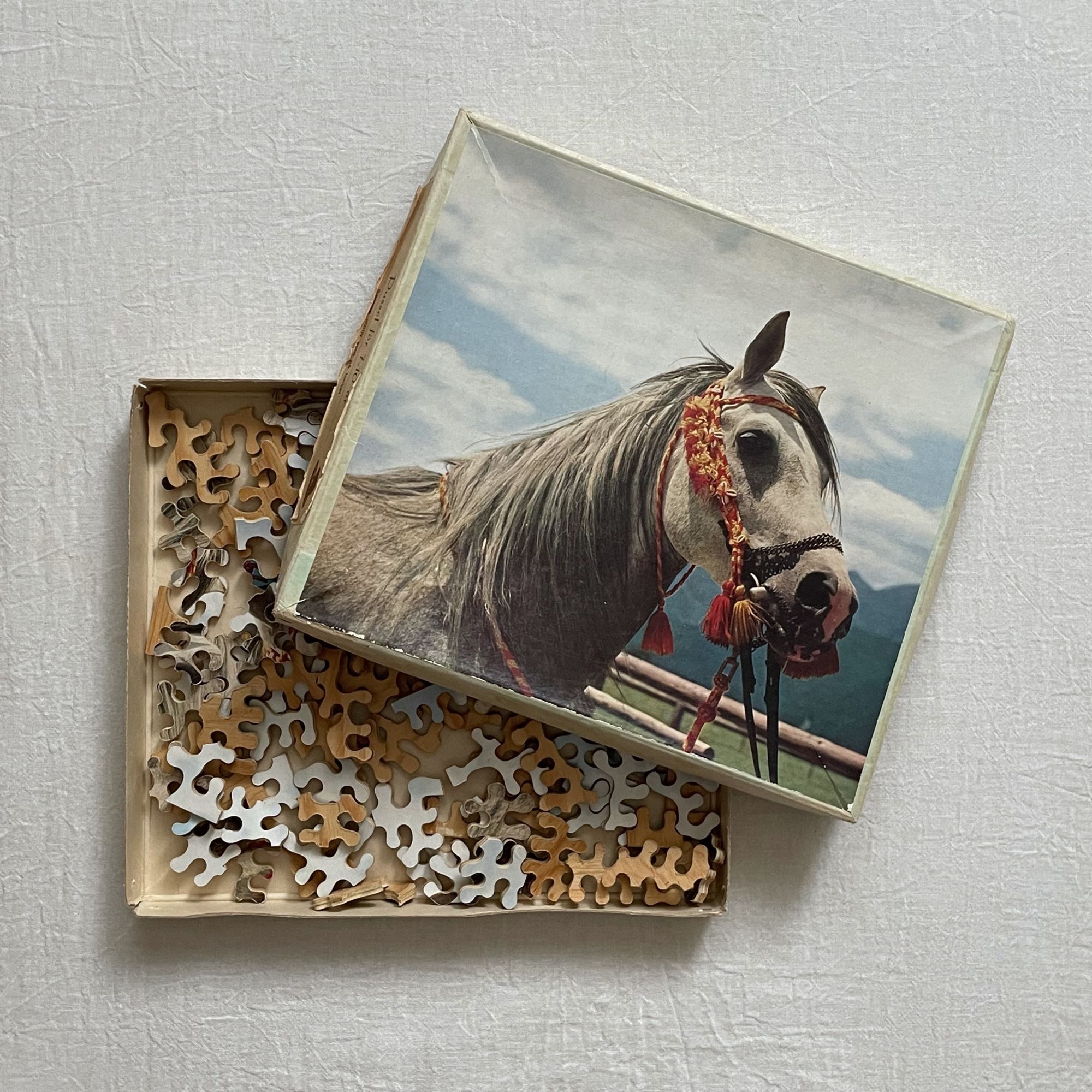 馬の絵・木製パズル / スウェーデン | florantik