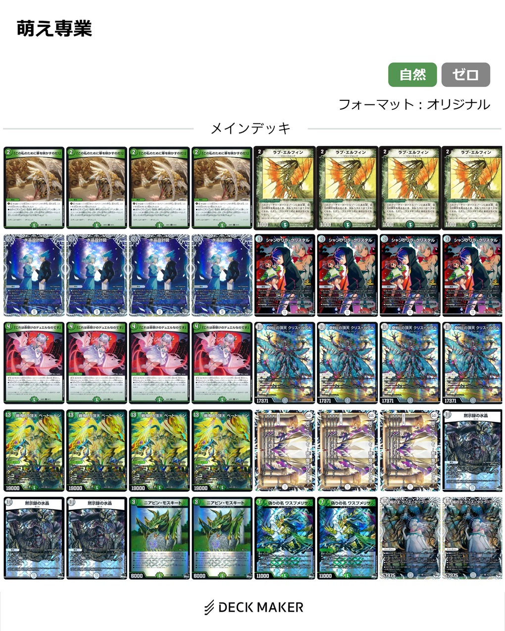 オリジナル】CS優勝!! 喜びの『自然零ゼニス』解説（※追記あり